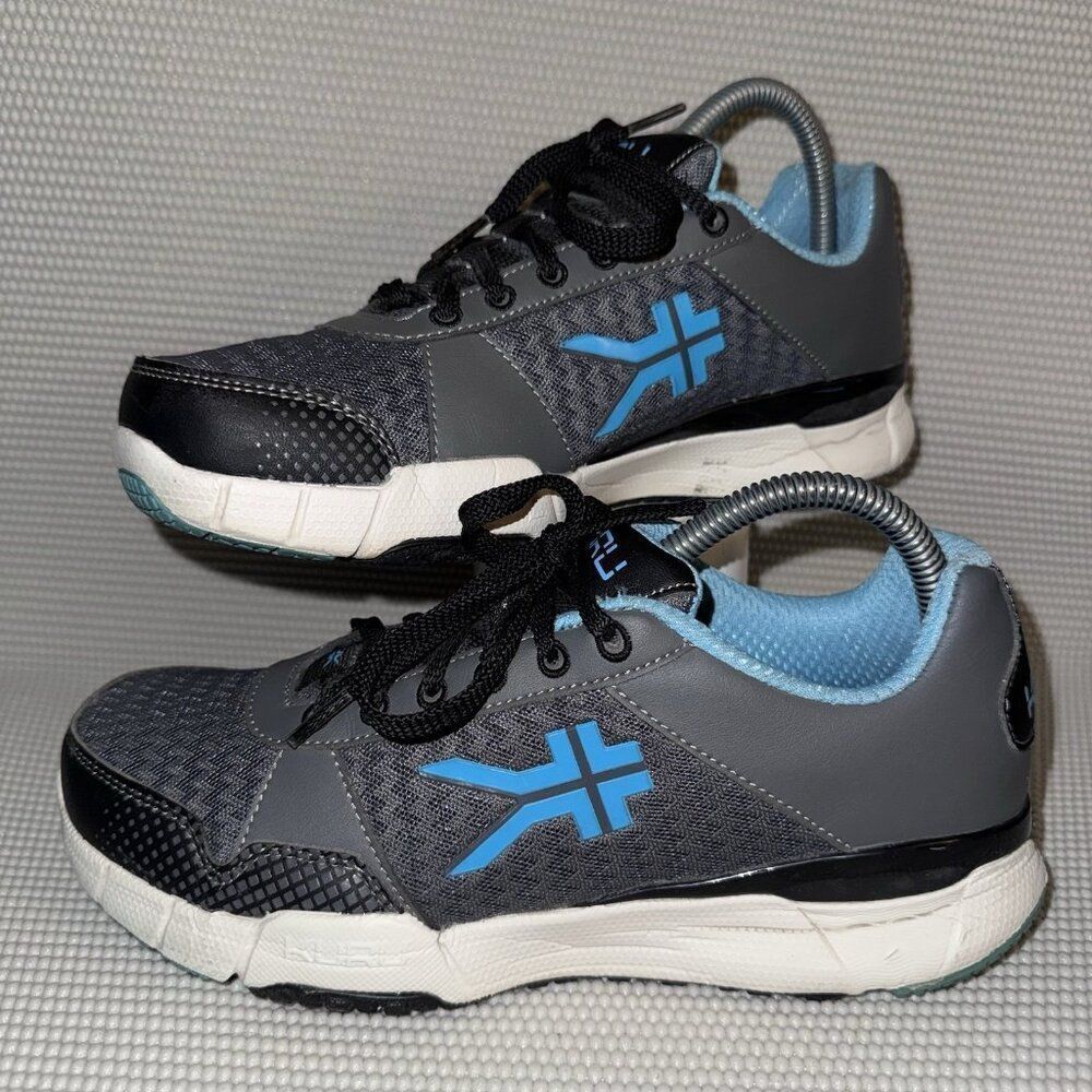 Kuru Quantum Mesh Sneakers Gray Blue Athletic Running Shoes Women’s Size 7.5